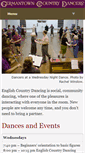 Mobile Screenshot of germantowncountrydancers.org