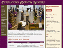Tablet Screenshot of germantowncountrydancers.org
